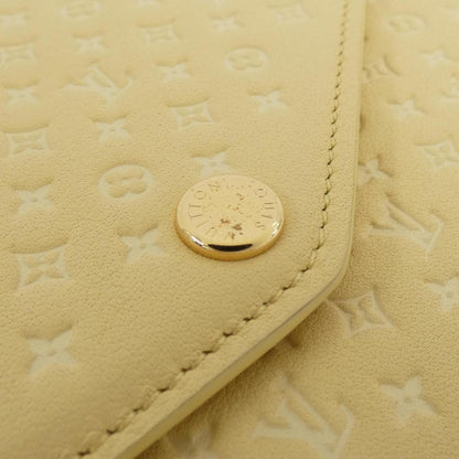 Louis Vuitton Sarah, Yellow, Leather, wallet