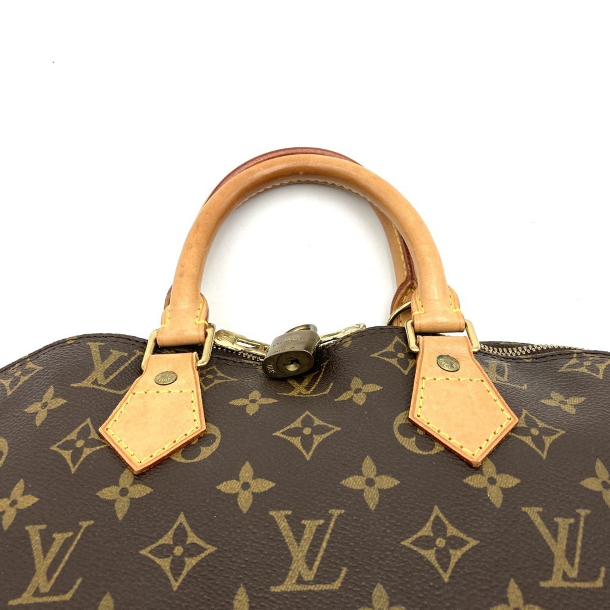 Louis Vuitton Alma, Brown, Canvas, handbag