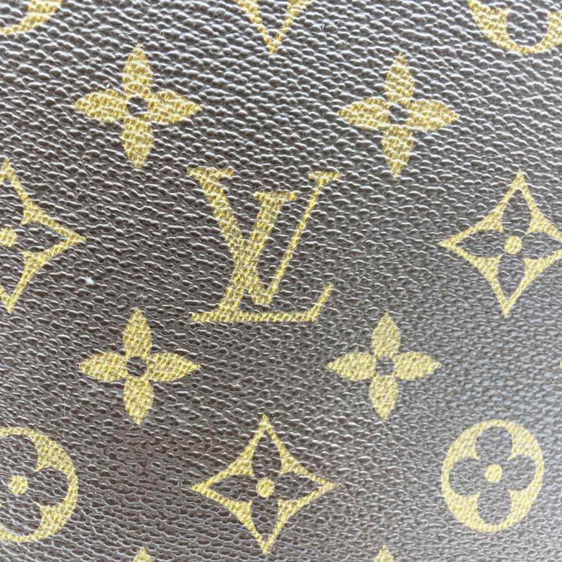 Louis Vuitton Mezzo, Brown, Canvas, tote