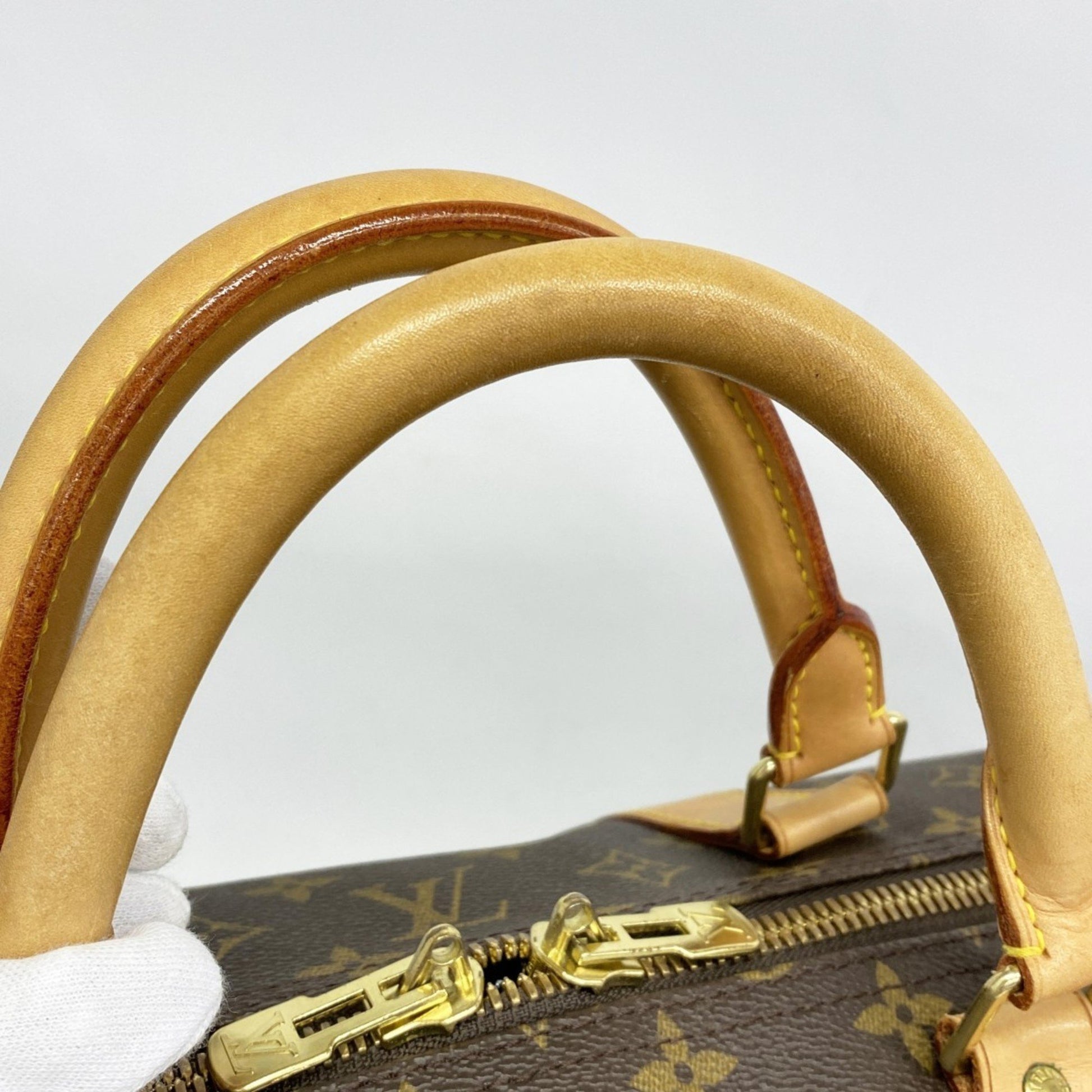 Louis Vuitton Keepall 60, Brown, Canvas, travel