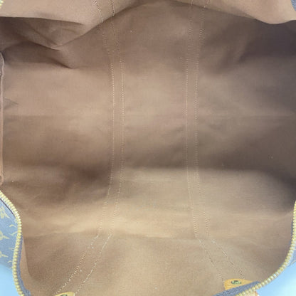 Louis Vuitton Keepall 60, Brown, Canvas, travel