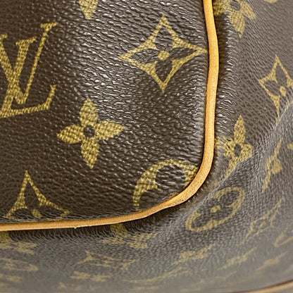Louis Vuitton Keepall 60, Brown, Canvas, travel
