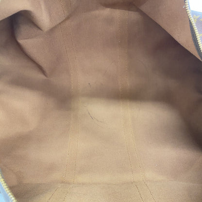 Louis Vuitton Keepall 55, Brown, Canvas, travel