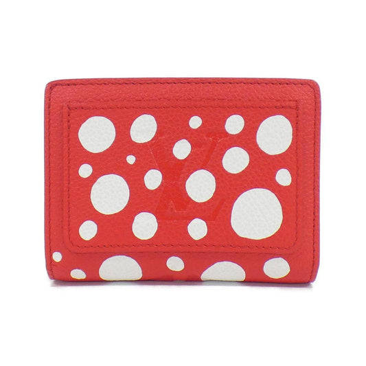 Louis Vuitton LV x YK, Red, Leather, wallet