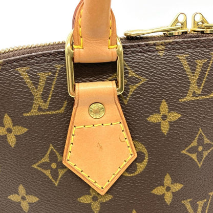 Louis Vuitton Alma, Brown, Canvas, handbag