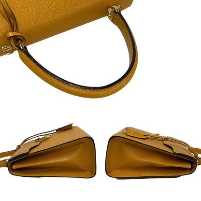 Gucci Lady Lock, Yellow, Leather, shoulder