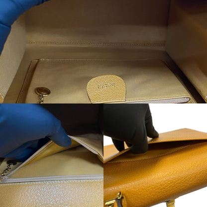 Gucci Lady Lock, Yellow, Leather, shoulder