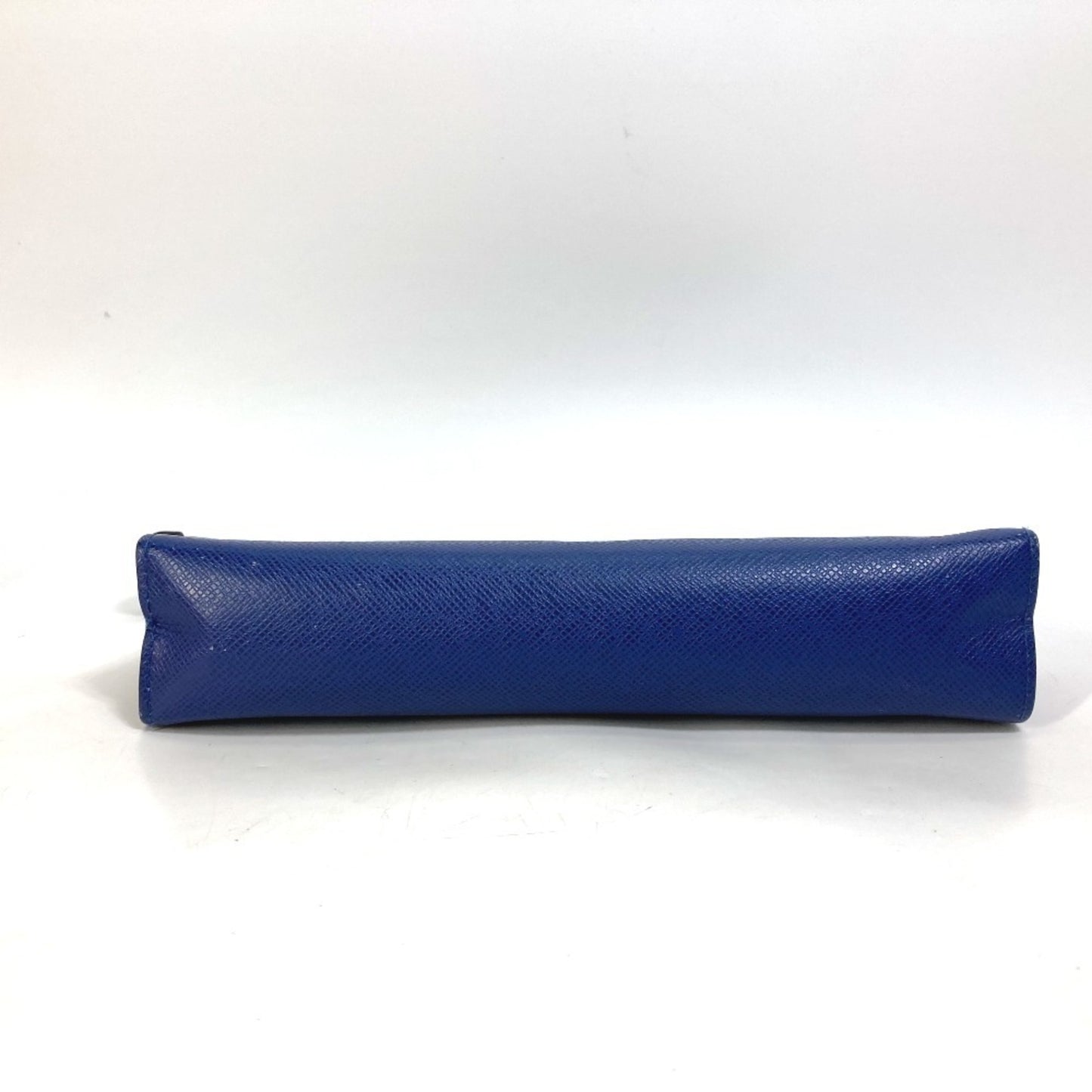 Louis Vuitton Pochette voyage, Blue, Leather, clutch