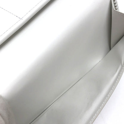 Louis Vuitton Zippy Wallet Vertical, White, Leather, wallet