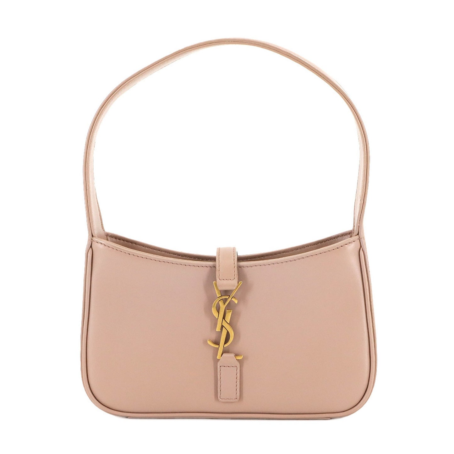 Saint Laurent LE 5 À 7, Pink, Leather, clutch