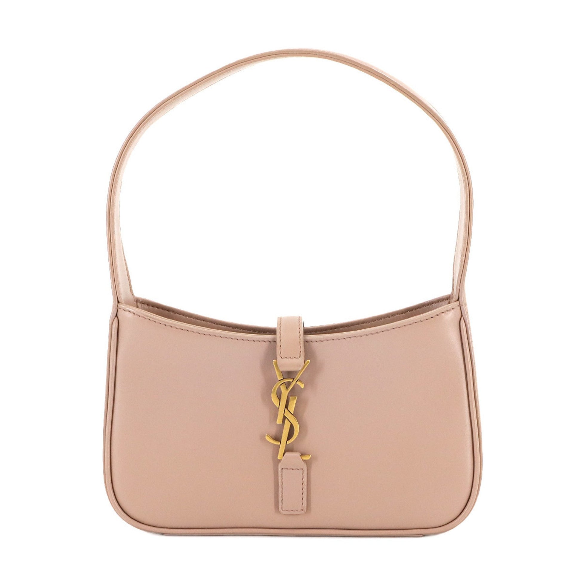 Saint Laurent LE 5 À 7, Pink, Leather, clutch