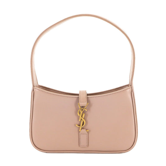 Saint Laurent LE 5 À 7, Pink, Leather, clutch