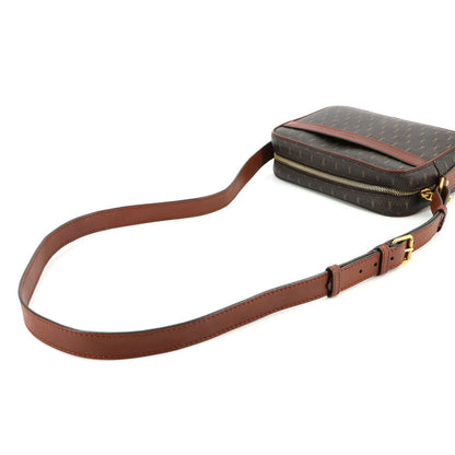 Saint Laurent Camera, Brown, Canvas, shoulder