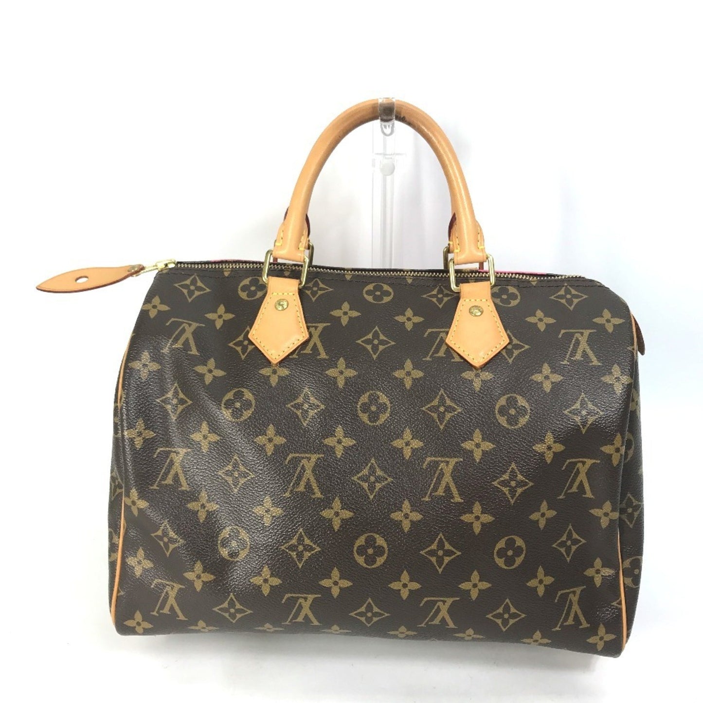 Louis Vuitton Speedy 30, Brown, Canvas, handbag