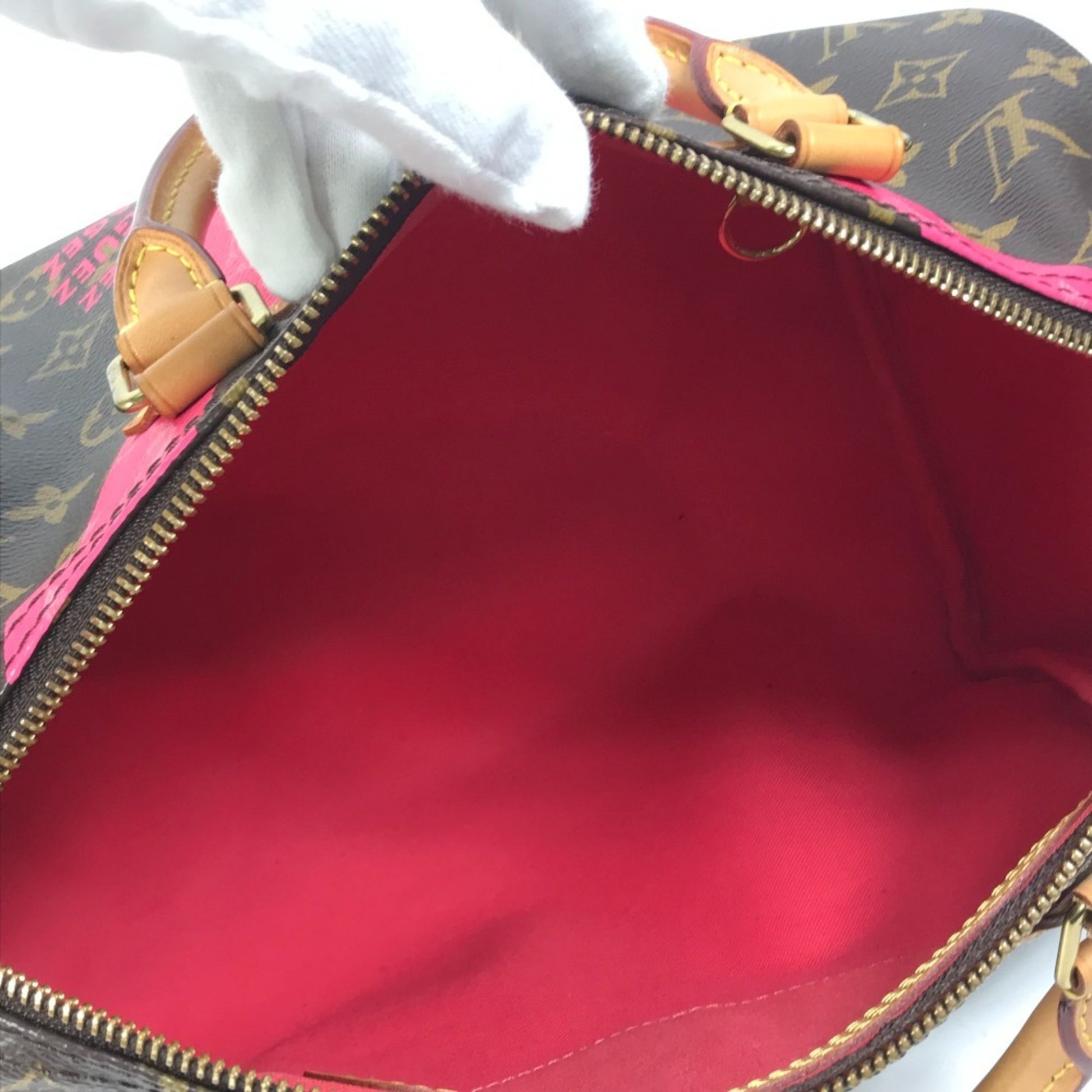 Louis Vuitton Speedy 30, Brown, Canvas, handbag