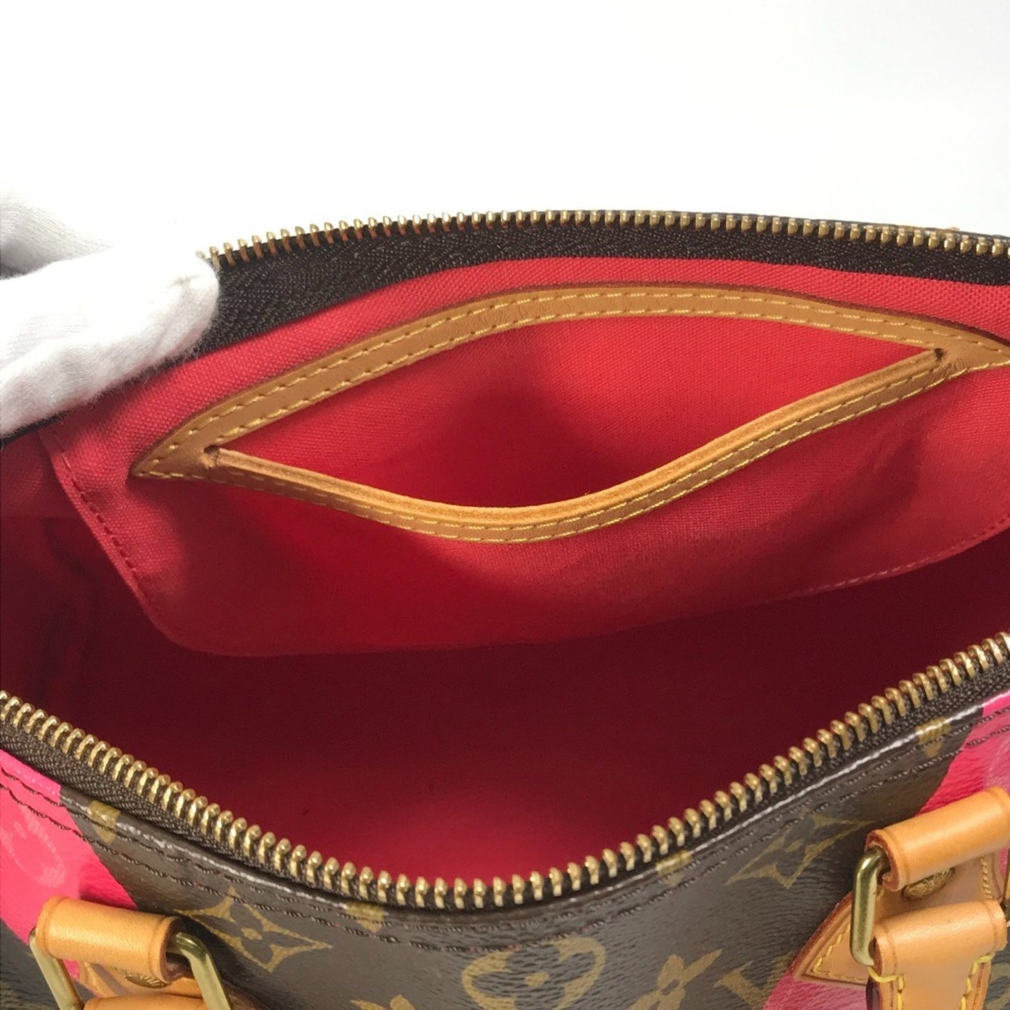 Louis Vuitton Speedy 30, Brown, Canvas, handbag