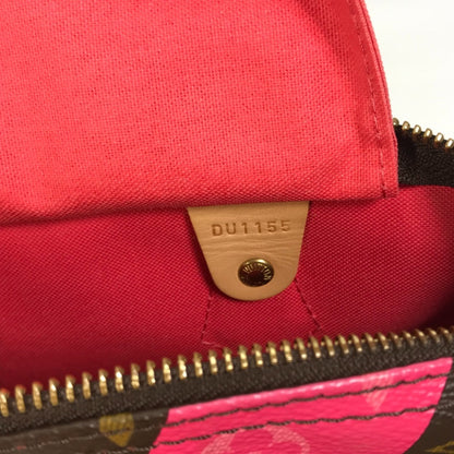 Louis Vuitton Speedy 30, Brown, Canvas, handbag