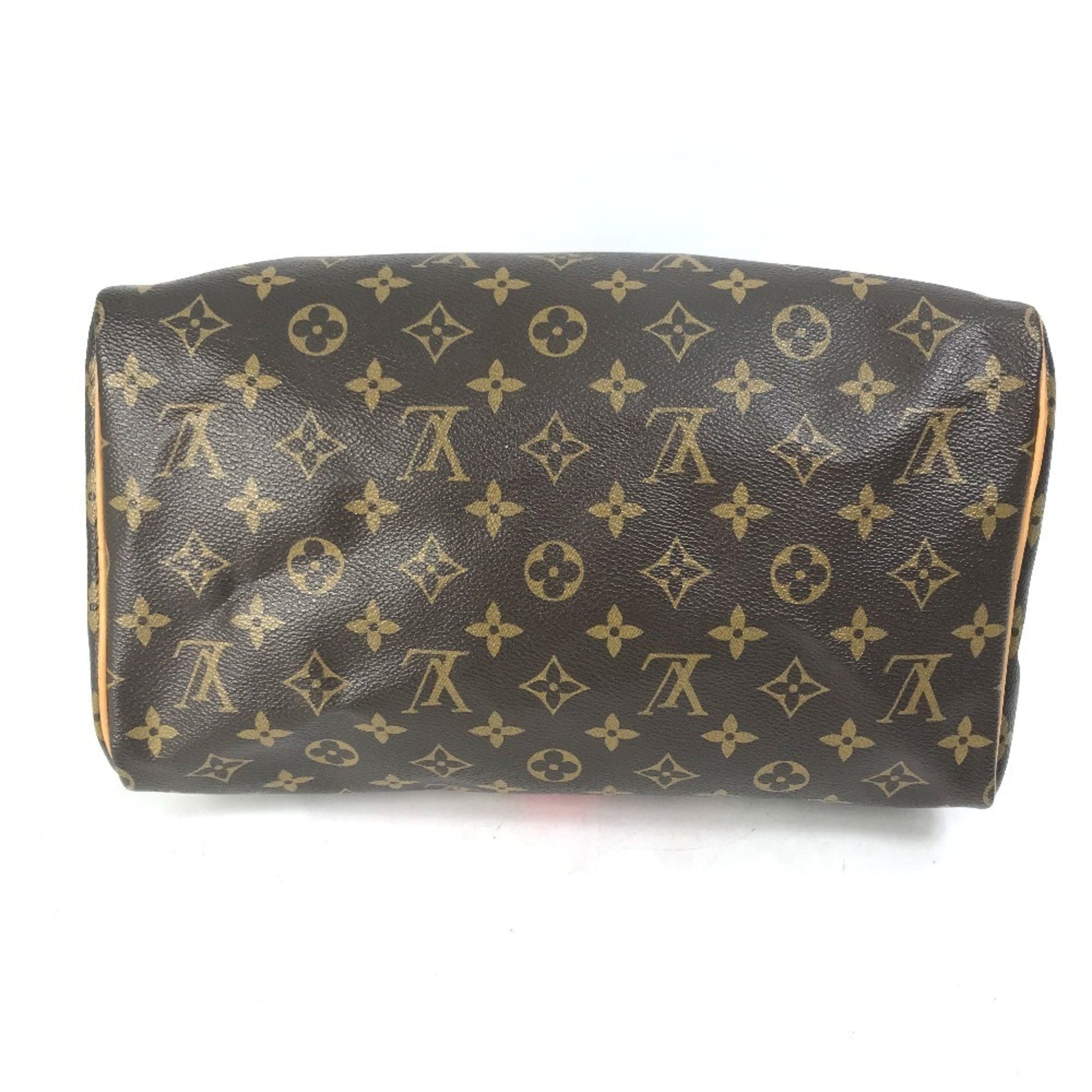 Louis Vuitton Speedy 30, Brown, Canvas, handbag