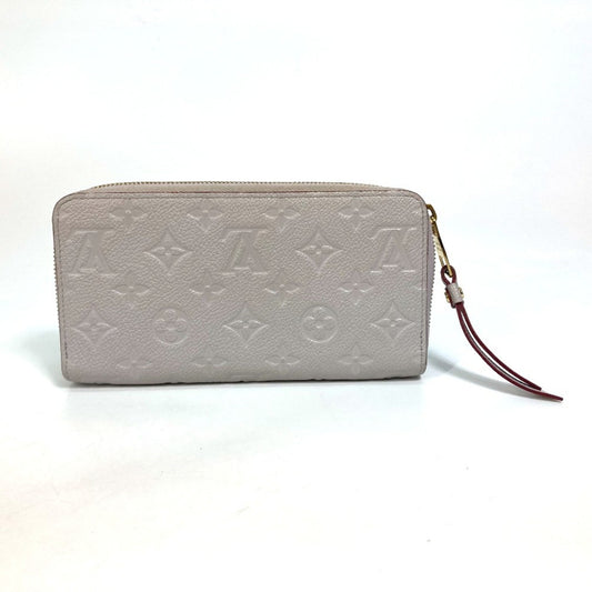 Louis Vuitton Zippy wallet, GRAY, Leather, wallet