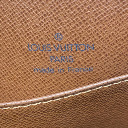 Louis Vuitton Drouot, Brown, Canvas, shoulder