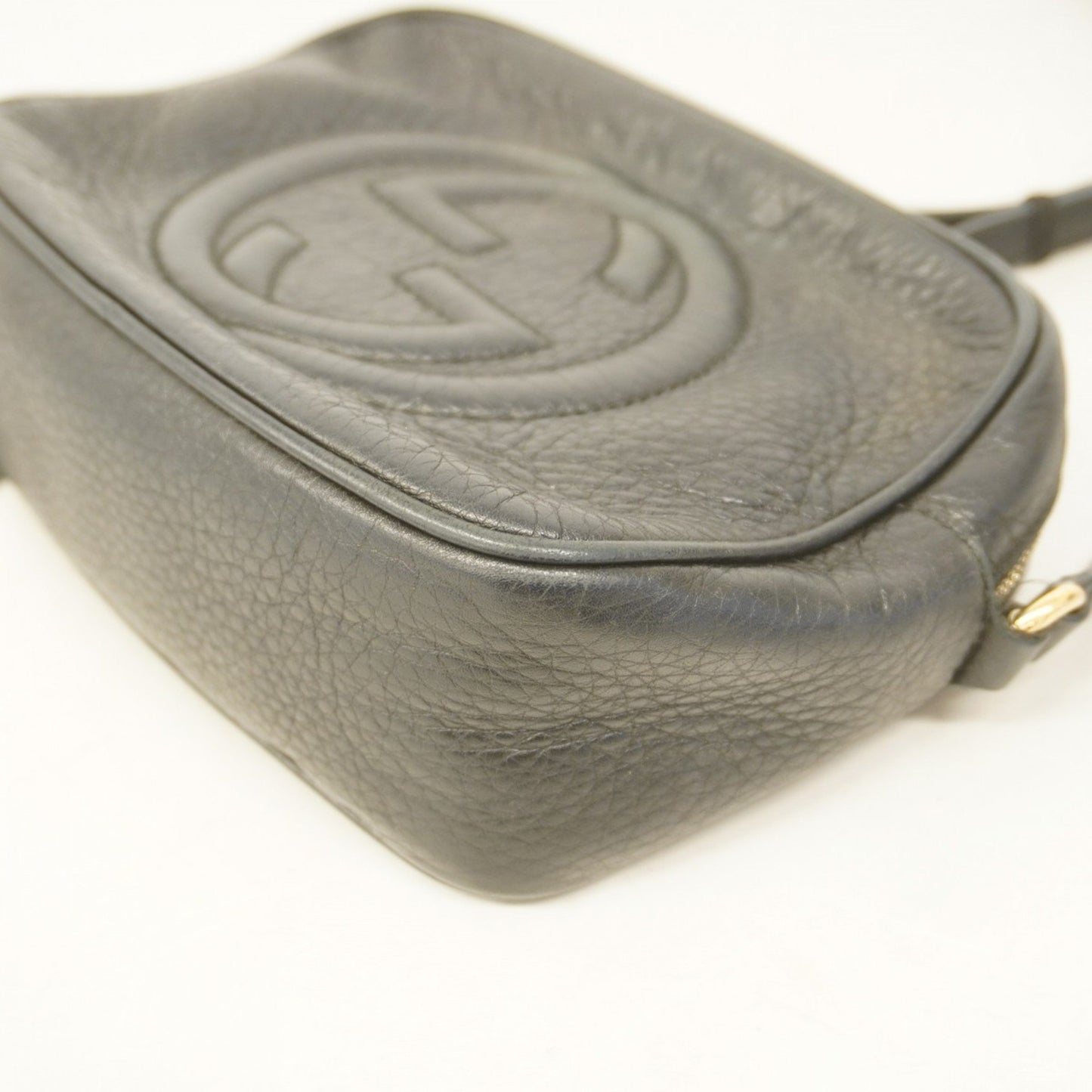 Gucci Soho, Black, Leather, shoulder