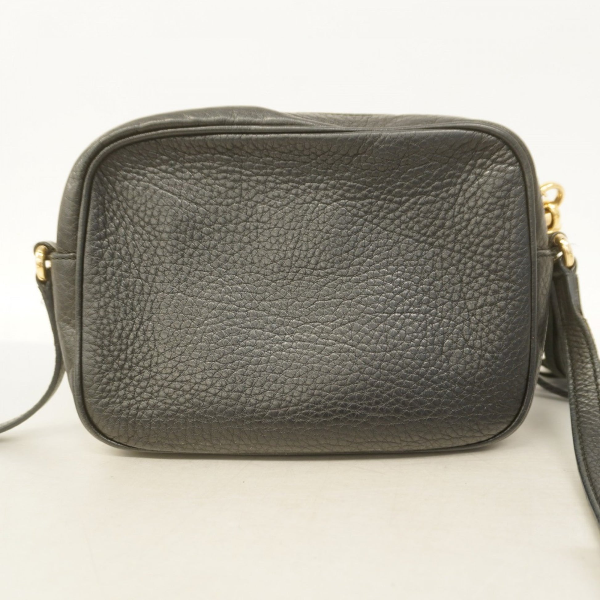 Gucci Soho, Black, Leather, shoulder