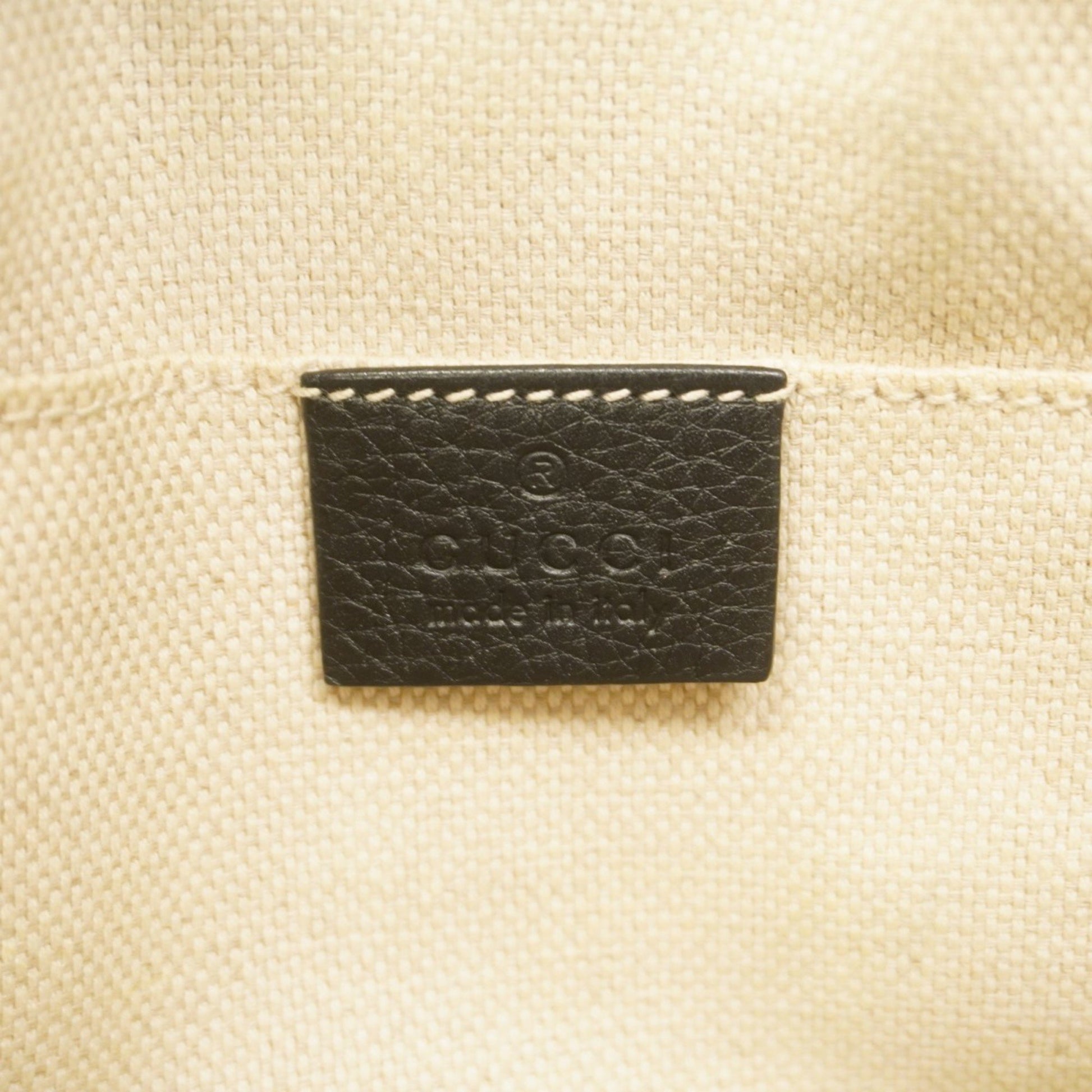 Gucci Soho, Black, Leather, shoulder
