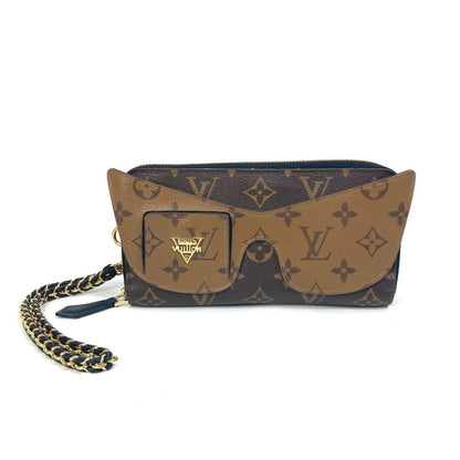 Louis Vuitton Zippy wallet, Brown, Canvas, wallet