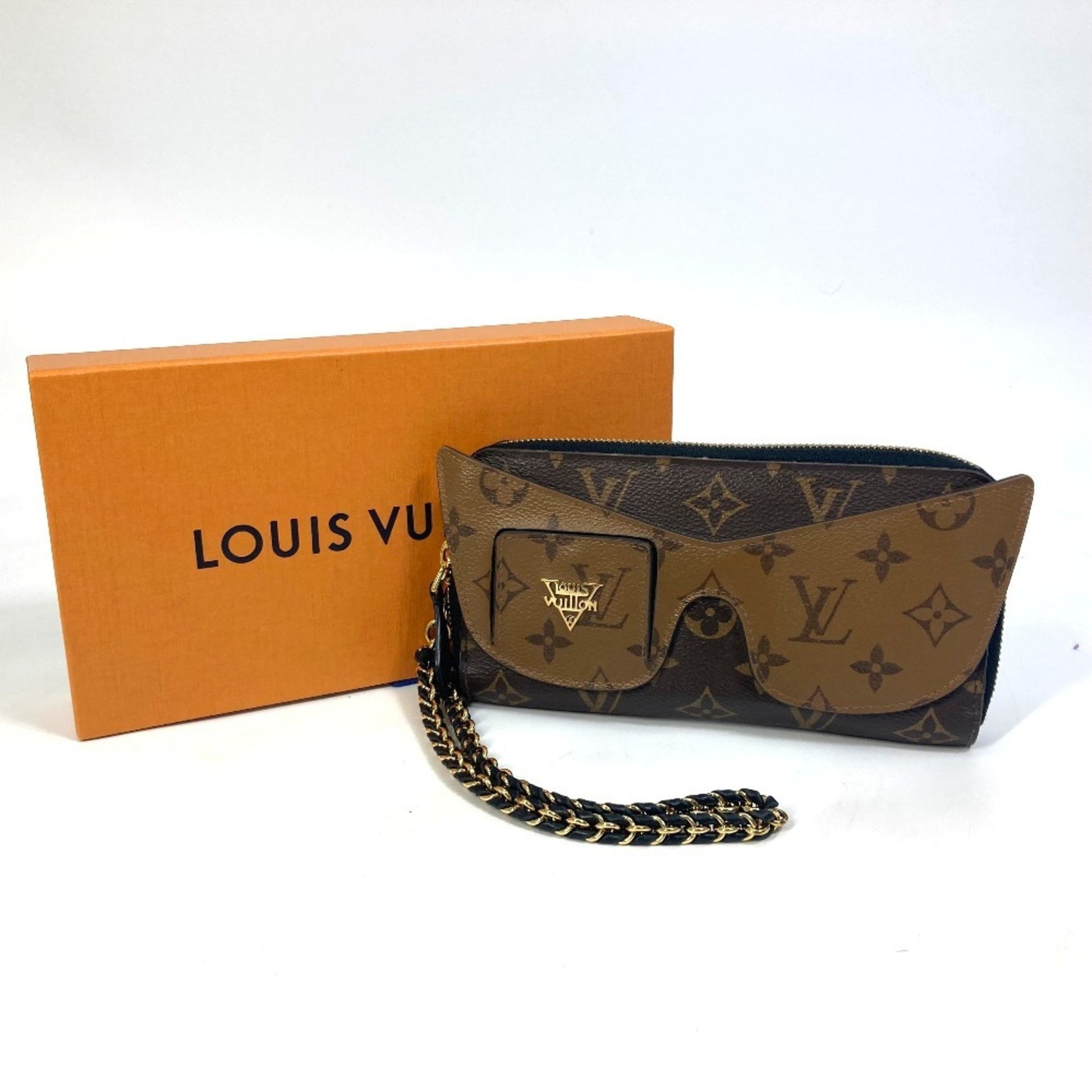 Louis Vuitton Zippy wallet, Brown, Canvas, wallet