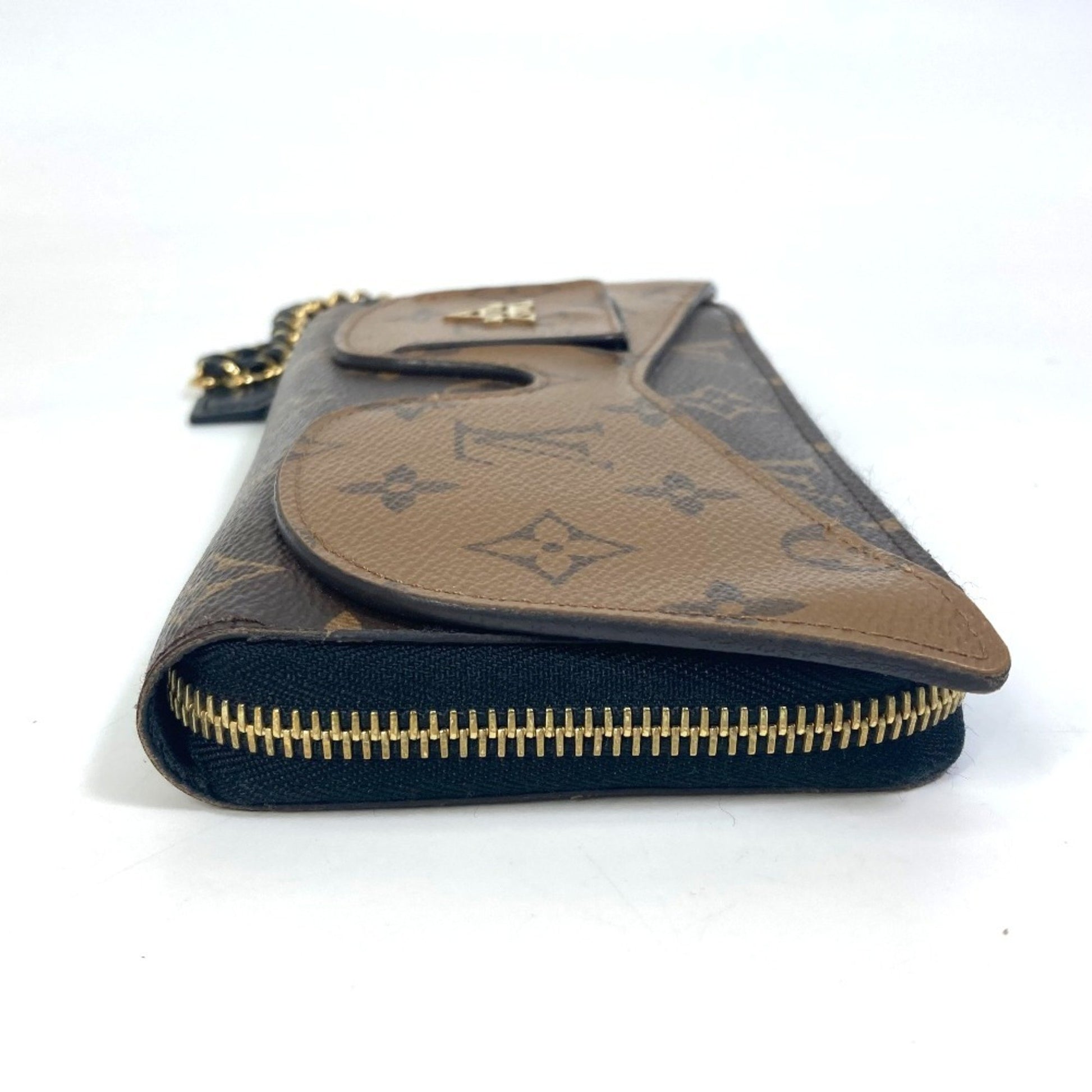 Louis Vuitton Zippy wallet, Brown, Canvas, wallet