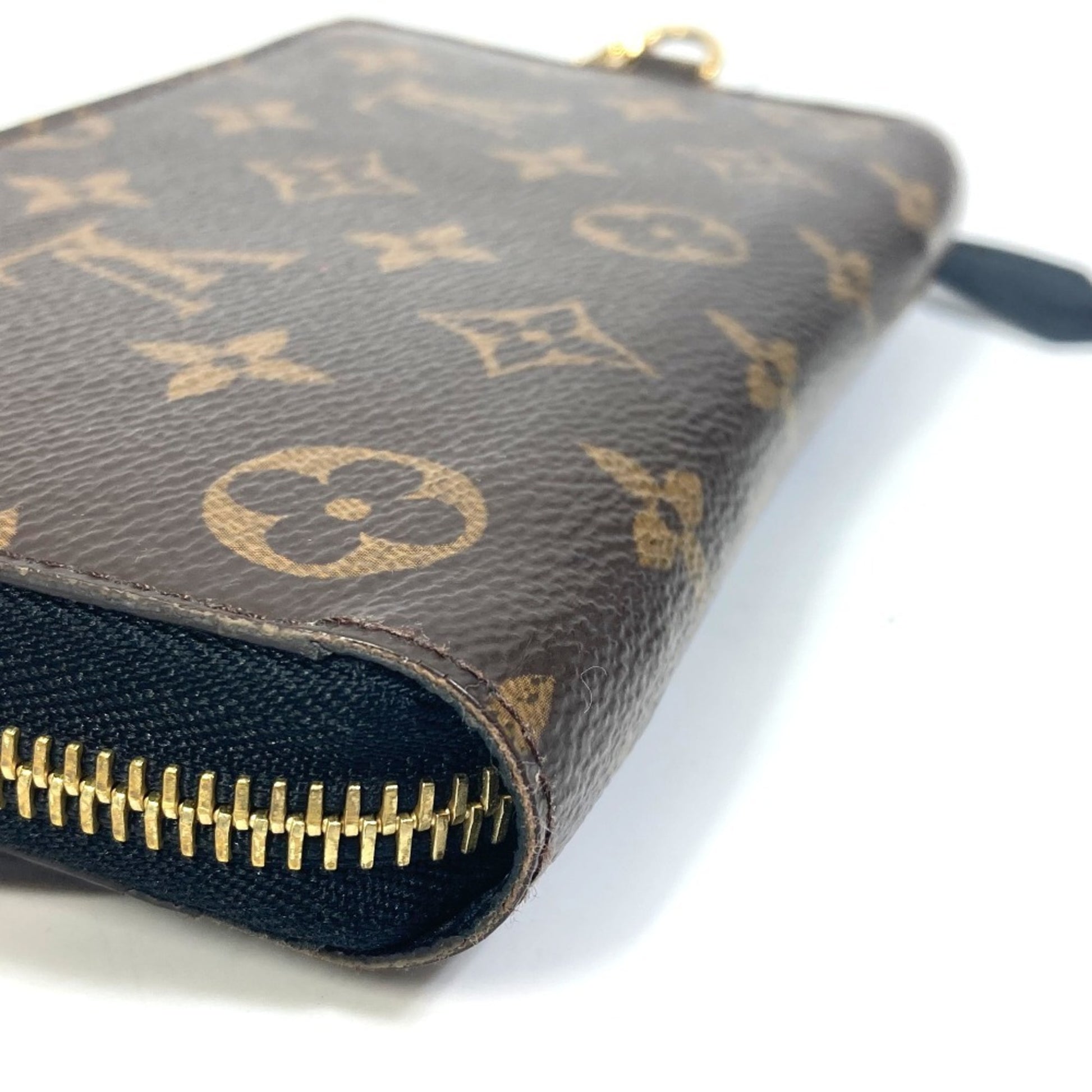 Louis Vuitton Zippy wallet, Brown, Canvas, wallet