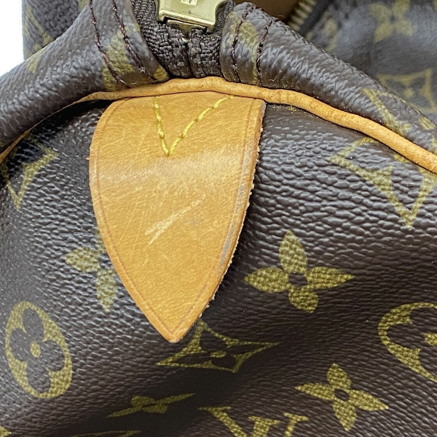Louis Vuitton Keepall 55, Brown, Canvas, travel