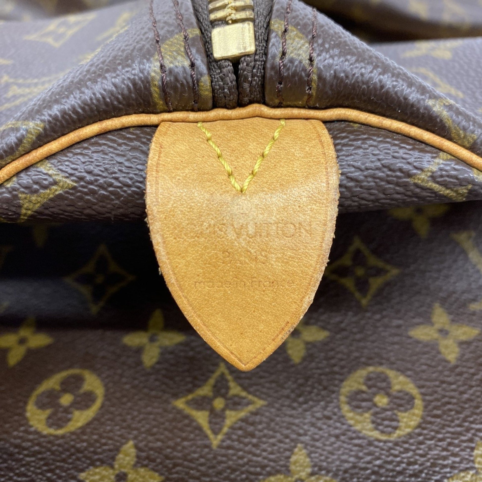 Louis Vuitton Keepall 55, Brown, Canvas, travel
