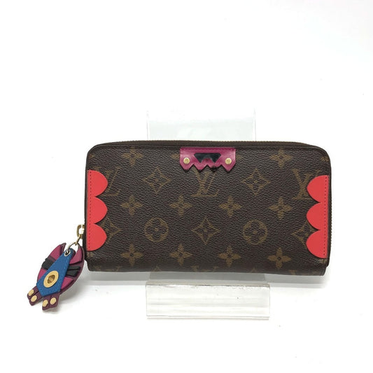 Louis Vuitton Zippy wallet, Brown, Canvas, wallet