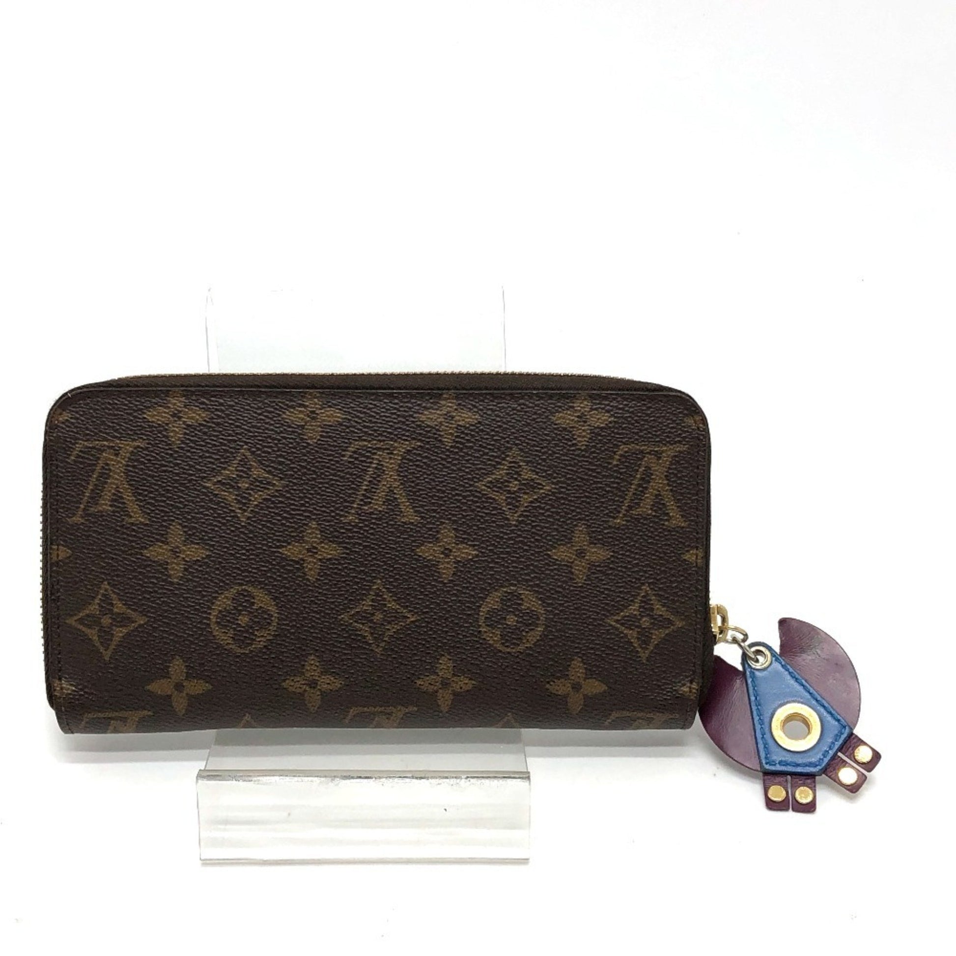 Louis Vuitton Zippy wallet, Brown, Canvas, wallet