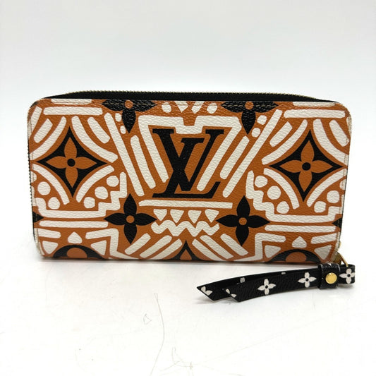 Louis Vuitton Zippy wallet, Brown, Canvas, wallet