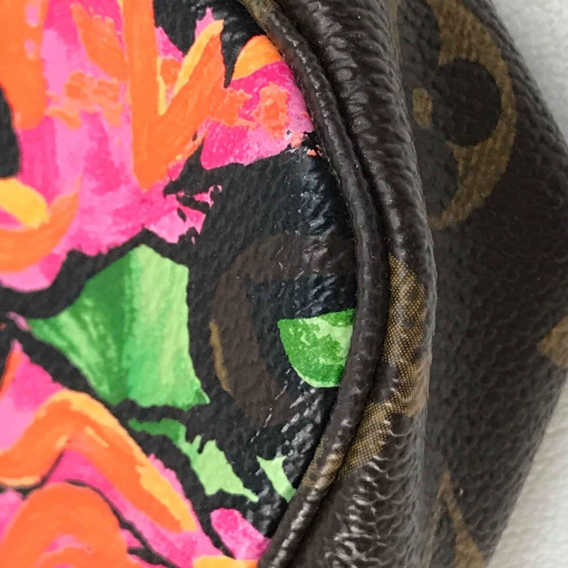 Louis Vuitton Pochette Accessoire, Brown, Canvas, clutch