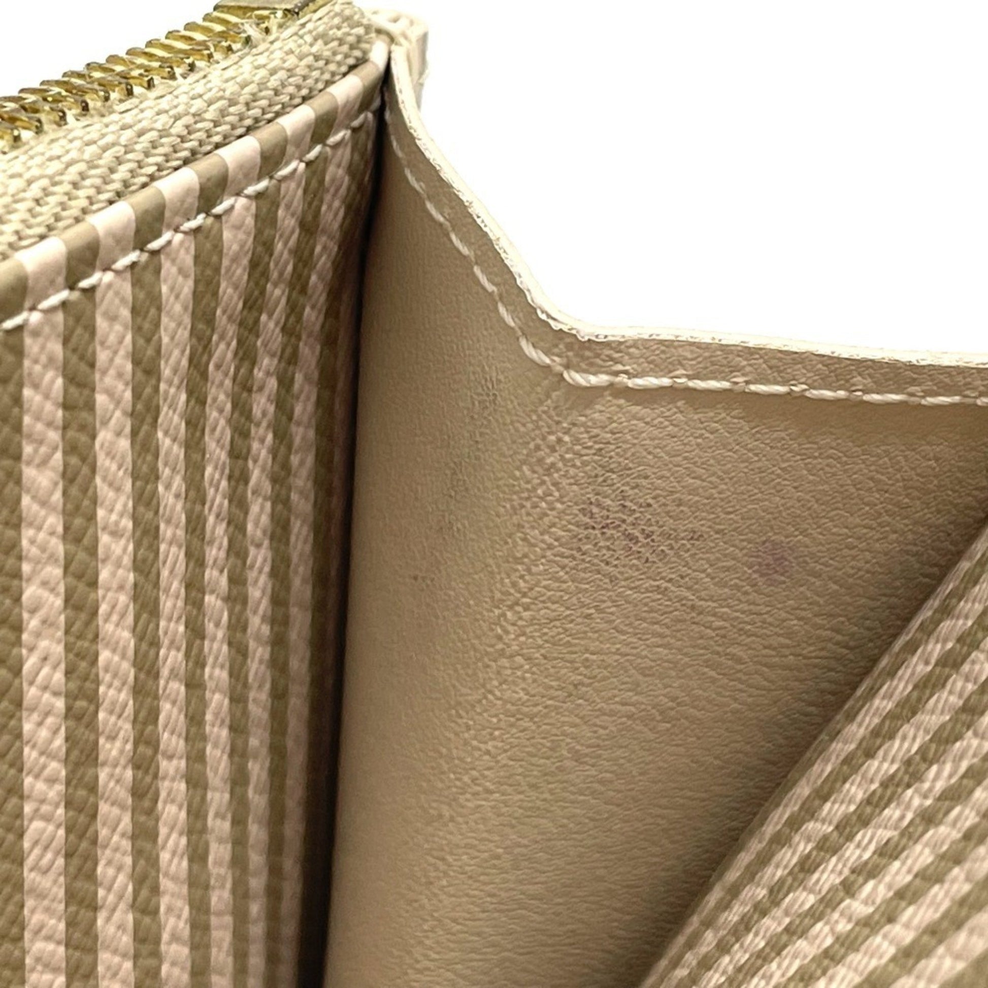 Louis Vuitton Sarah, Brown, Canvas, wallet