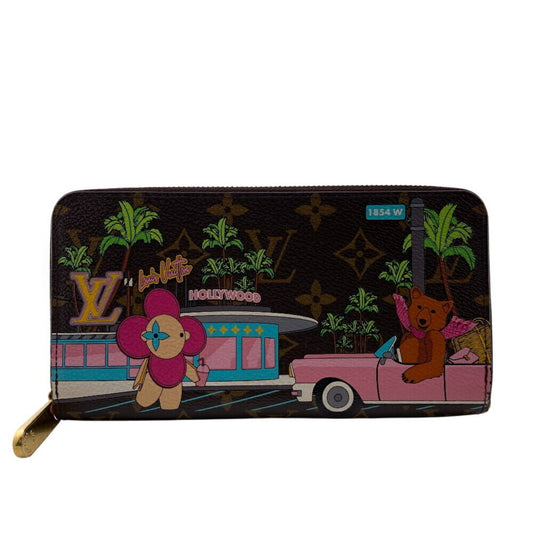 Louis Vuitton Zippy wallet, Brown, Leather, wallet