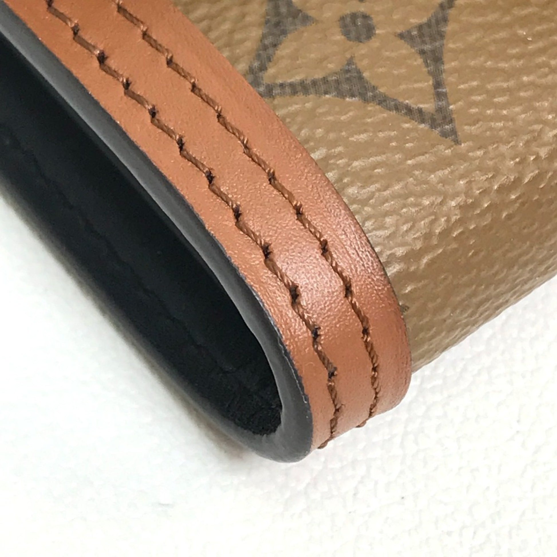 Louis Vuitton Dauphine, Brown, Canvas, wallet