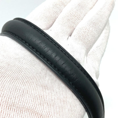Louis Vuitton Lockme, Black, Leather, shoulder