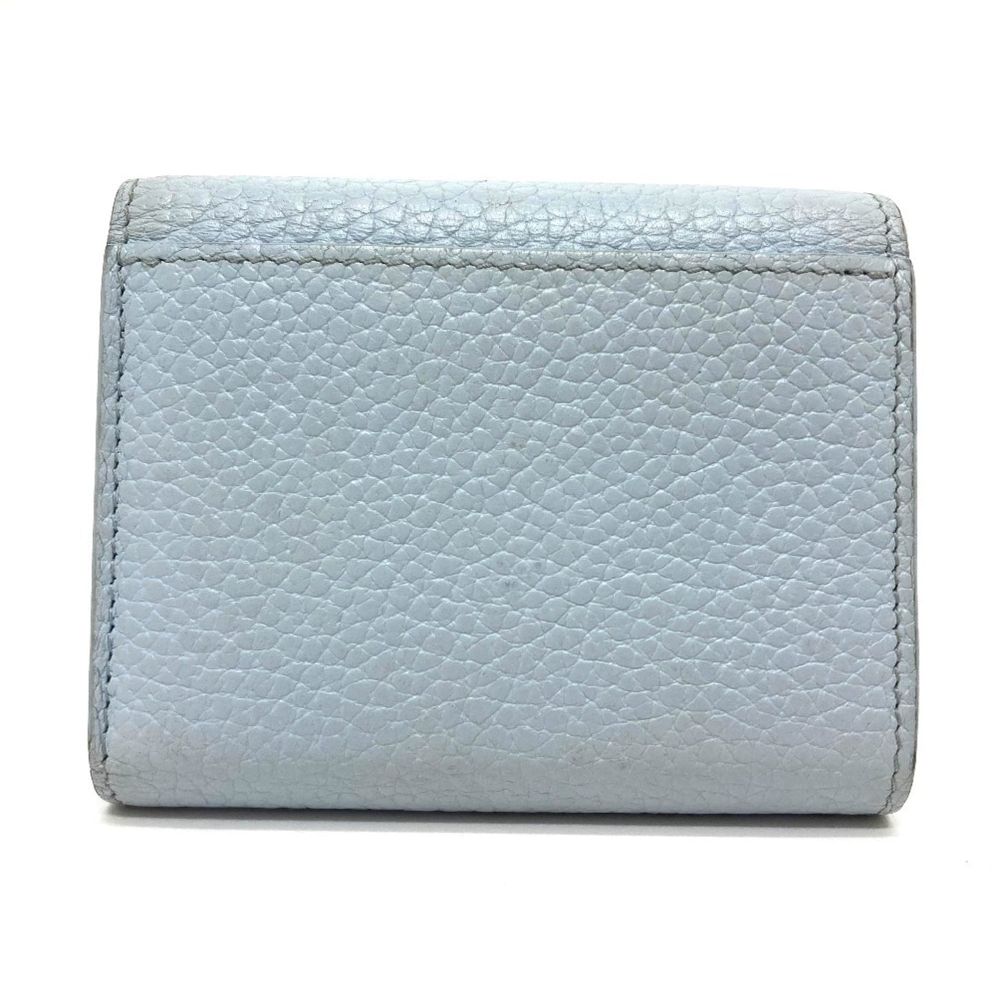 Louis Vuitton Portefeuille capucines, Blue, Leather, wallet