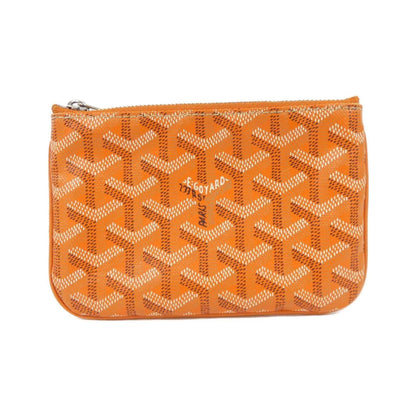 Goyard Senat, Orange, Canvas, clutch