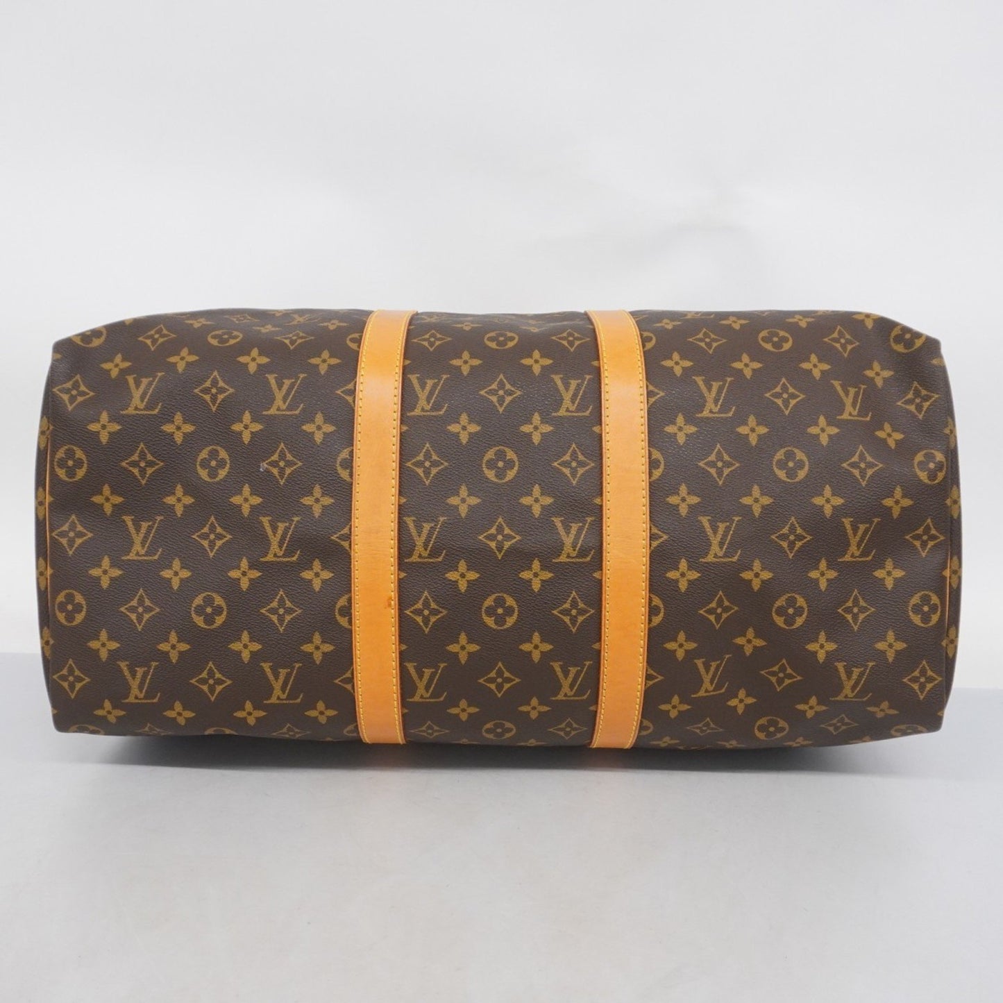 Louis Vuitton Keepall 50, Brown, Canvas, travel