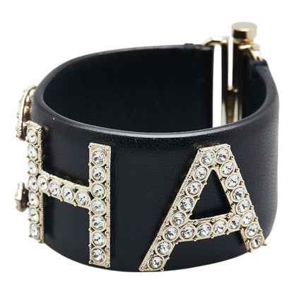 Chanel Chanel, Black, Leather, bracelet
