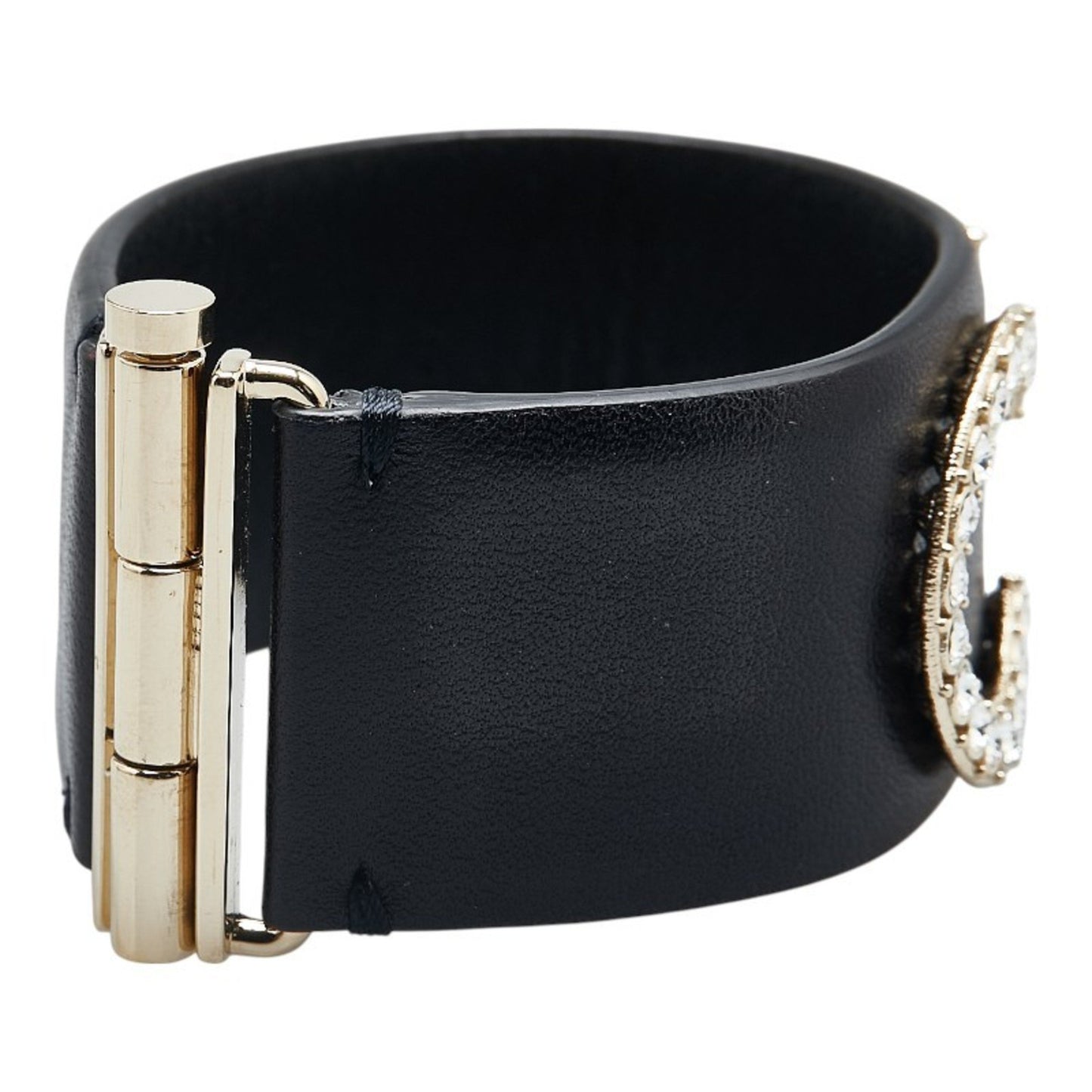 Chanel Chanel, Black, Leather, bracelet