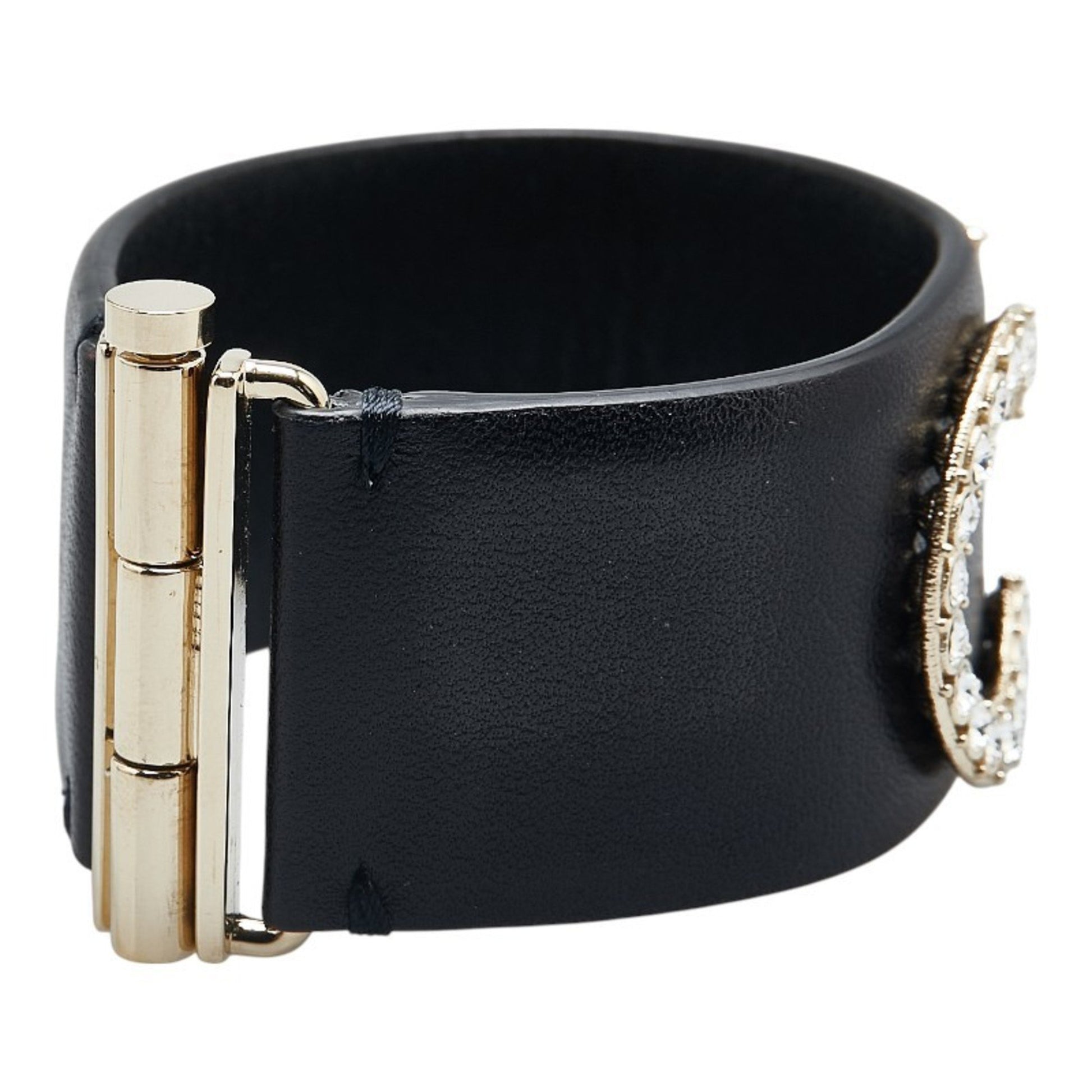 Chanel Chanel, Black, Leather, bracelet