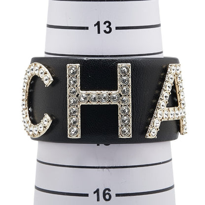Chanel Chanel, Black, Leather, bracelet