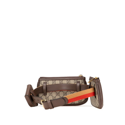 Gucci Belt bag, "BEIGE, BROWN", Leather, clutch
