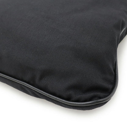 Saint Laurent -, Black, "CANVAS, LEATHER", shoulder